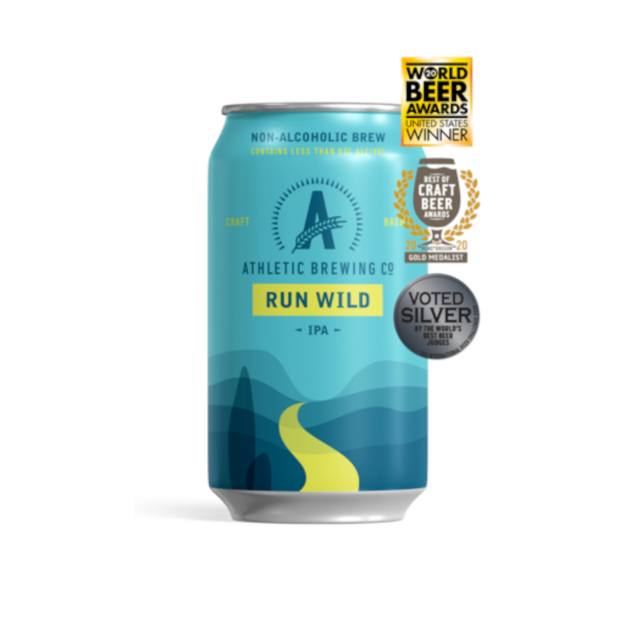 Athletic Brewing Company Run Wild - Non alcoholic IPA