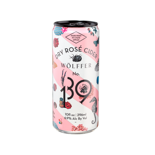 Wolffer Dry Rose Cider (can) - Barrel & Vine